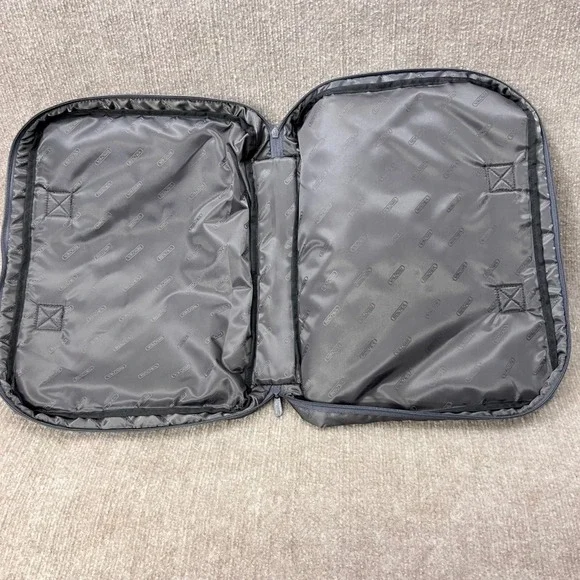 RIMOWA Grey Nylon Padded Travel Organizer LaptopnPouch Carry Case Padded Insert - Picture 4 of 5